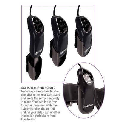 ANAL FANTASY COLLECT. - VIBRATING BUTT PLUG WITH REMOTE BLACK