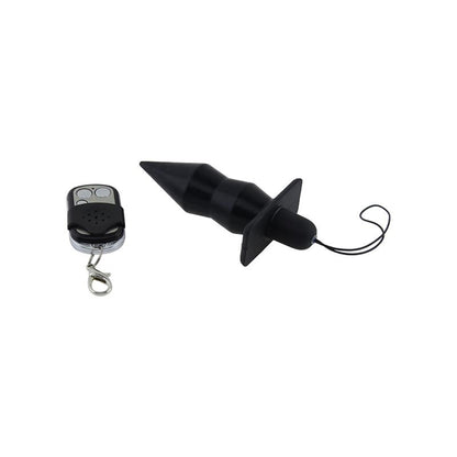 MOOVE - VIBRATING BUTT PLUG WITH REMOTE CONTROL SILICONE BLACK
