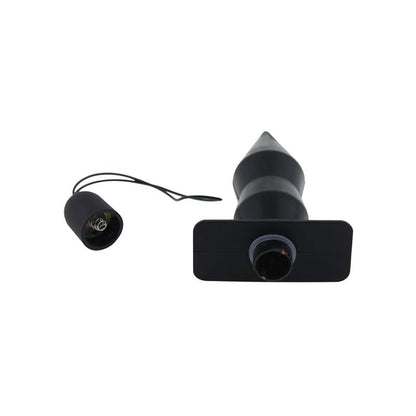 MOOVE - VIBRATING BUTT PLUG WITH REMOTE CONTROL SILICONE BLACK