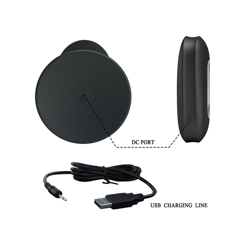 MR PLAY - ANAL PLUG WITH VIBRATION BLACK REMOTE CONTROL