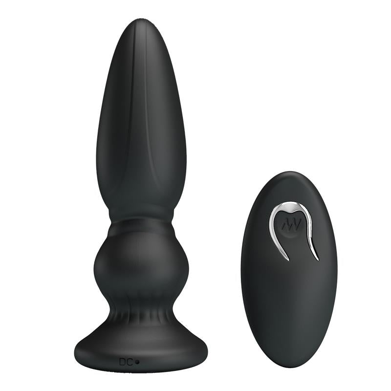 MR PLAY - VIBRATING BUTT PLUG WITH REMOTE