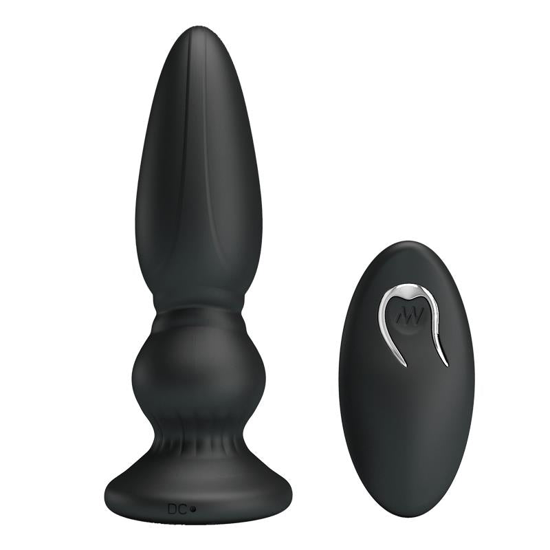 MR PLAY - VIBRATING BUTT PLUG WITH REMOTE