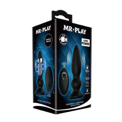 MR PLAY - VIBRATING BUTT PLUG WITH REMOTE