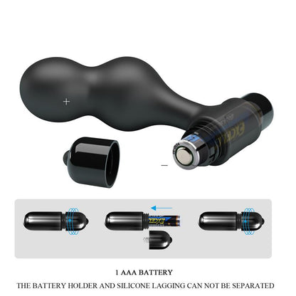 MR PLAY - VIBRATING BUTT PLUG
