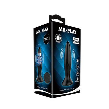 MR PLAY - VIBRATING BUTT PLUG