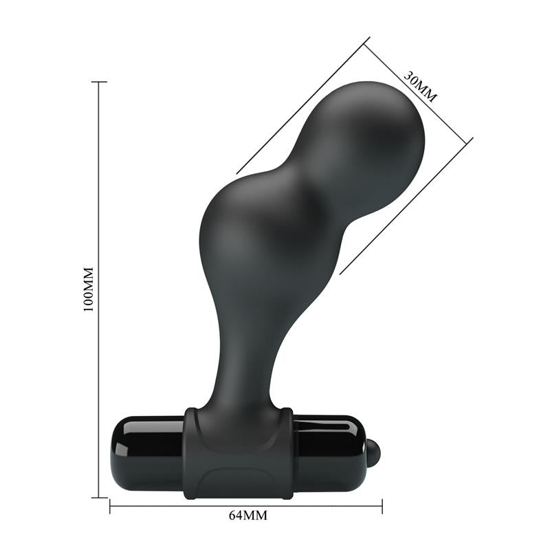 MR PLAY - VIBRATING BUTT PLUG