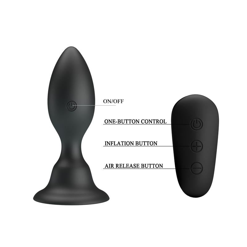 MR PLAY - VIBRATING BUTT PLUG
