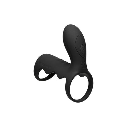OPTIMALE - VIBRATING COCK CAGE WITH WIRELESS REMOTE BLACK