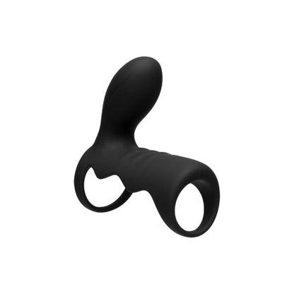 OPTIMALE - VIBRATING COCK CAGE WITH WIRELESS REMOTE BLACK