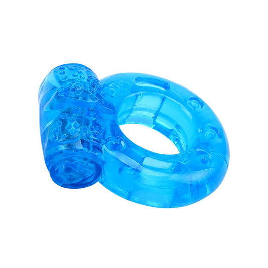 CHISA - VIBRATING COCK RING 1.8 CM BLUE