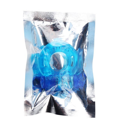 CHISA - VIBRATING COCK RING 1.8 CM BLUE