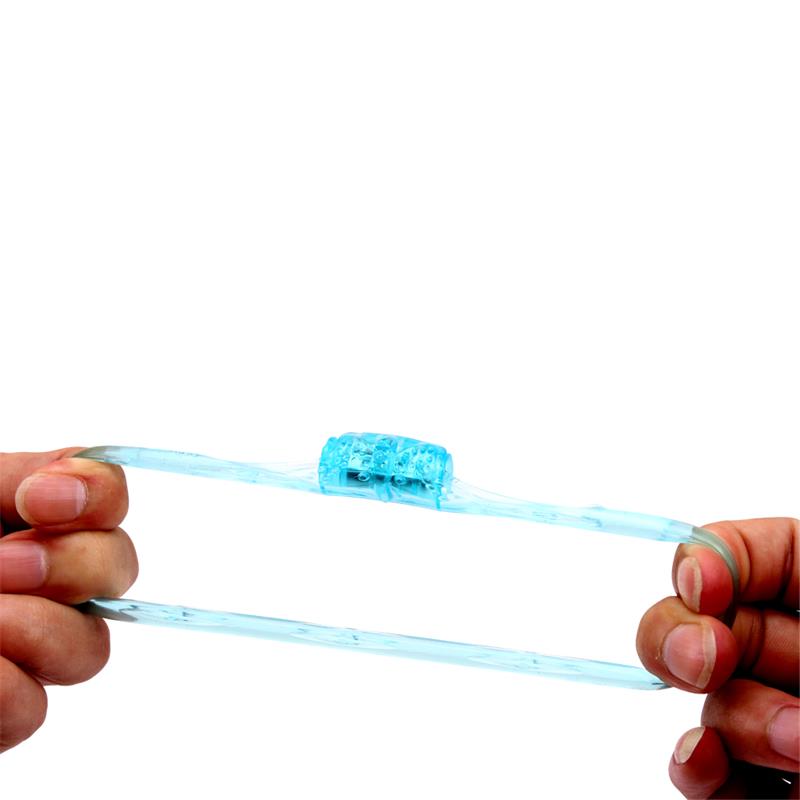 CHISA - VIBRATING COCK RING 1.8 CM BLUE