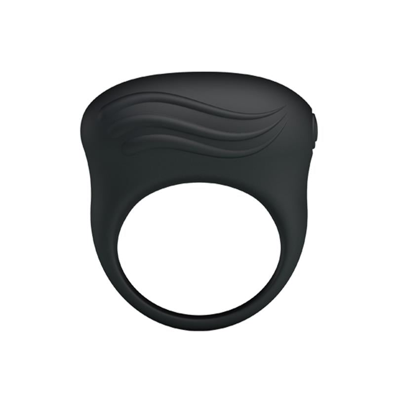 PRETTYLOVE - VIBRATING COCK RING BERTRAM BLACK