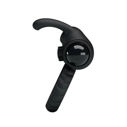 PRETTYLOVE - VIBRATING COCK RING EUDORA BLACK