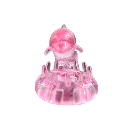 BAILE - ANNEAU PÉNIEN VIBRANT LOVE DOLPHIN RING ROSE