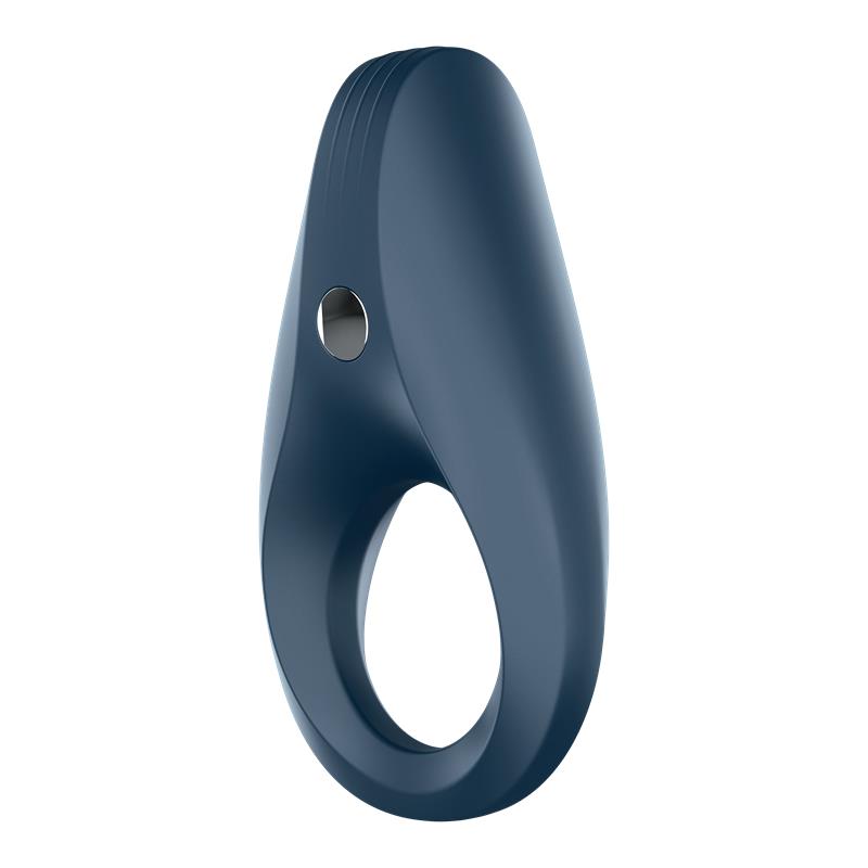 SATISFYER - VIBRATING COCK RING ROCKET DARK BLUE