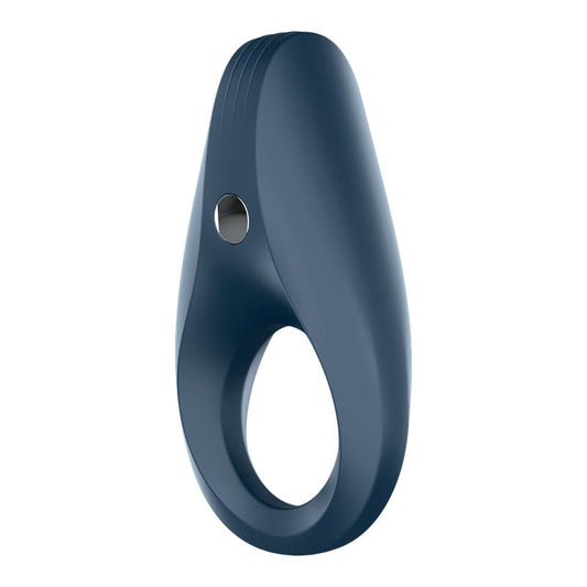 SATISFYER - VIBRATING COCK RING ROCKET DARK BLUE