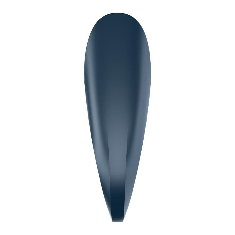 SATISFYER - VIBRATING COCK RING ROCKET DARK BLUE