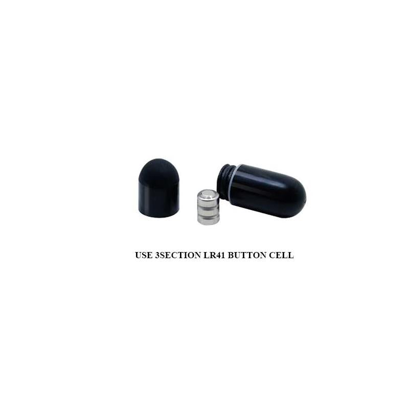 PRETTYLOVE - VIBRATING COCK RING THIMBLE BLACK