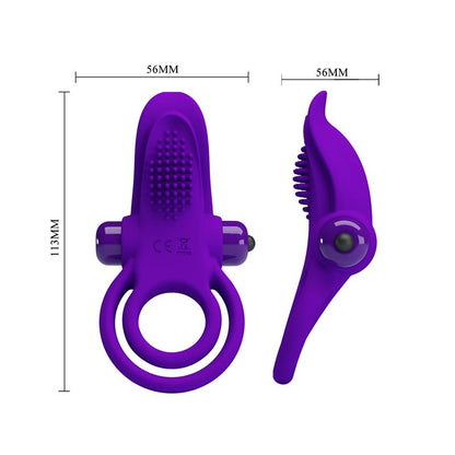 PRETTYLOVE - VIBRATING COCK RING