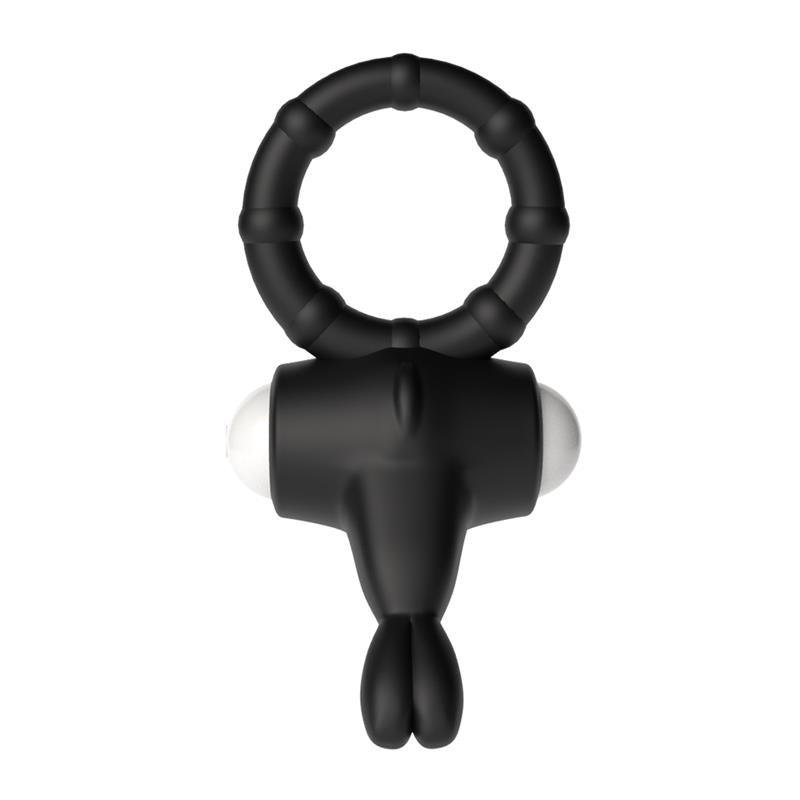 LOVETOY - VIBRATING COCKRING POWER CLIT BLACK