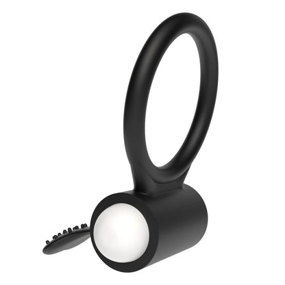 LOVETOY - VIBRATING COCKRING POWER CLIT BLACK