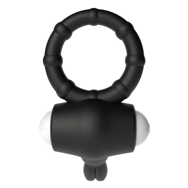 LOVETOY - VIBRATING COCKRING POWER CLIT BLACK
