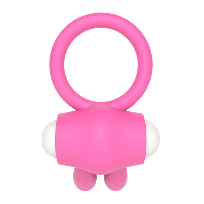 LOVETOY - VIBRATING COCKRING POWER CLIT PINK