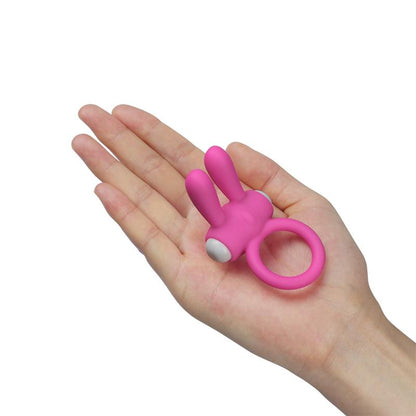 LOVETOY - VIBRATING COCKRING POWER CLIT PINK