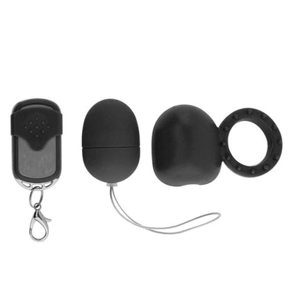 MOOVE - VIBRATING COCKRING WITH REMOTE CONTROL BLACK