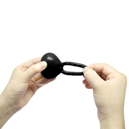 MOOVE - VIBRATING COCKRING WITH REMOTE CONTROL BLACK