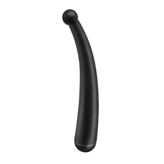 ANAL FANTASY COLLECT. - VIBRATING CURVED ANAL PLUG COLOUR BLACK
