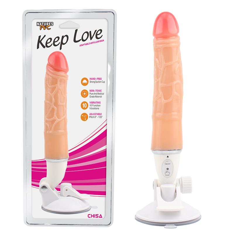 CHISA - VIBRATING DILDO ADAPTABLE ARTILLERYMEN 10.3
