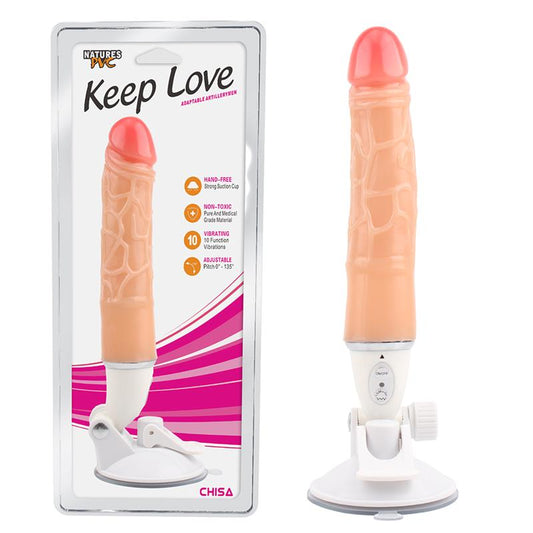 CHISA - VIBRATING DILDO ADAPTABLE ARTILLERYMEN 10.3