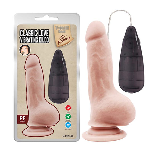 CHISA - VIBRATING DILDO CLASSIC LOVE 7.8