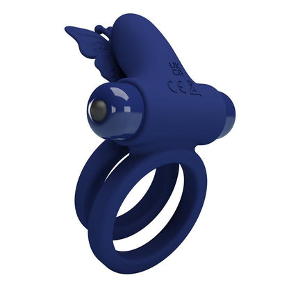 PRETTYLOVE - VIBRATING DOUBLE PENIS RING