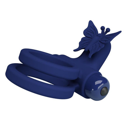 PRETTYLOVE - VIBRATING DOUBLE PENIS RING