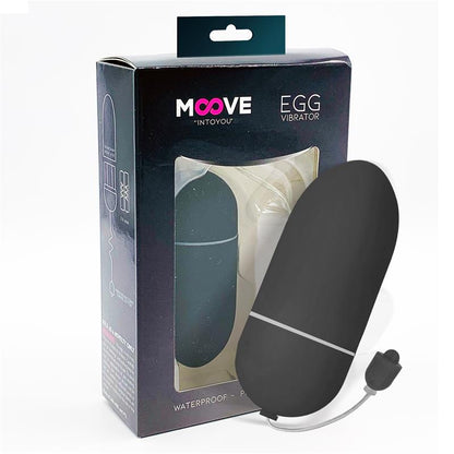 MOOVE - VIBRATING EGG 10 FUNCTIONS BLACK