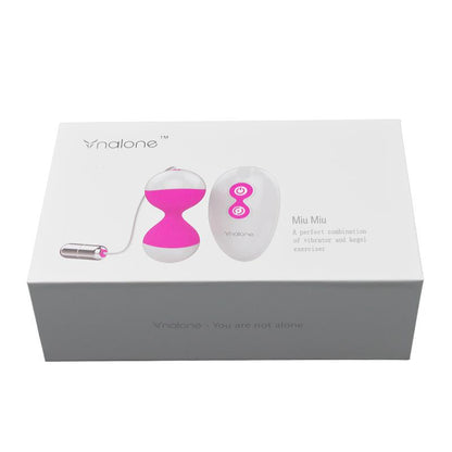 NALONE - VIBRATING EGG AND KEGEL BALLS MIU MIU FUCHSIA
