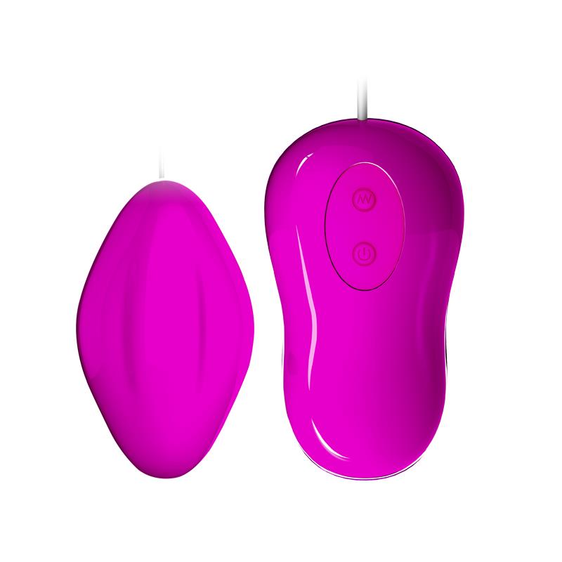 PRETTYLOVE - VIBRATING EGG AVERY PINK AND WHITE