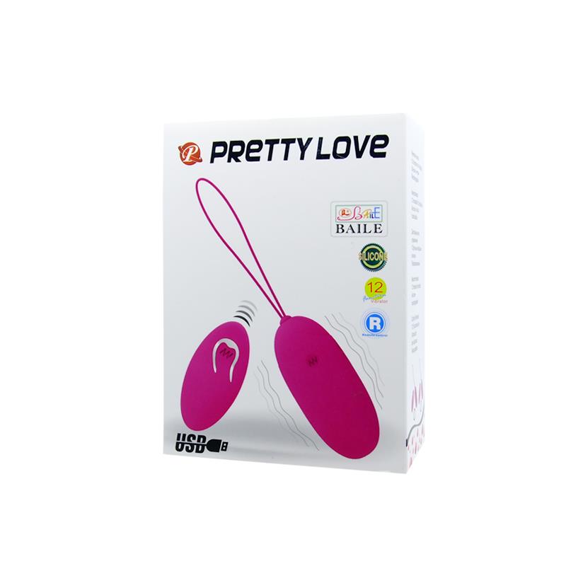 PRETTYLOVE - VIBRATING EGG BERGER PINK