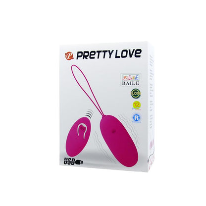 PRETTYLOVE - VIBRATING EGG BERGER PINK