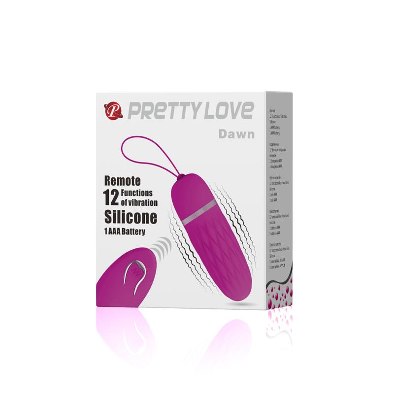 PRETTYLOVE - VIBRATING EGG DAWN PURPLE