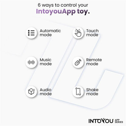 INTOYOU APP SERIES - VIBRATING EGG DOUBLE LAYER SILICONE WITH APP BLUE/PINK