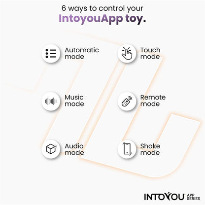 INTOYOU APP SERIES - VIBRATING EGG DOUBLE LAYER SILICONE WITH APP YELLOW/ORANGE
