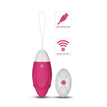 LOVETOY - VIBRATING EGG IJOY REMOTE CONTROL USB PINK