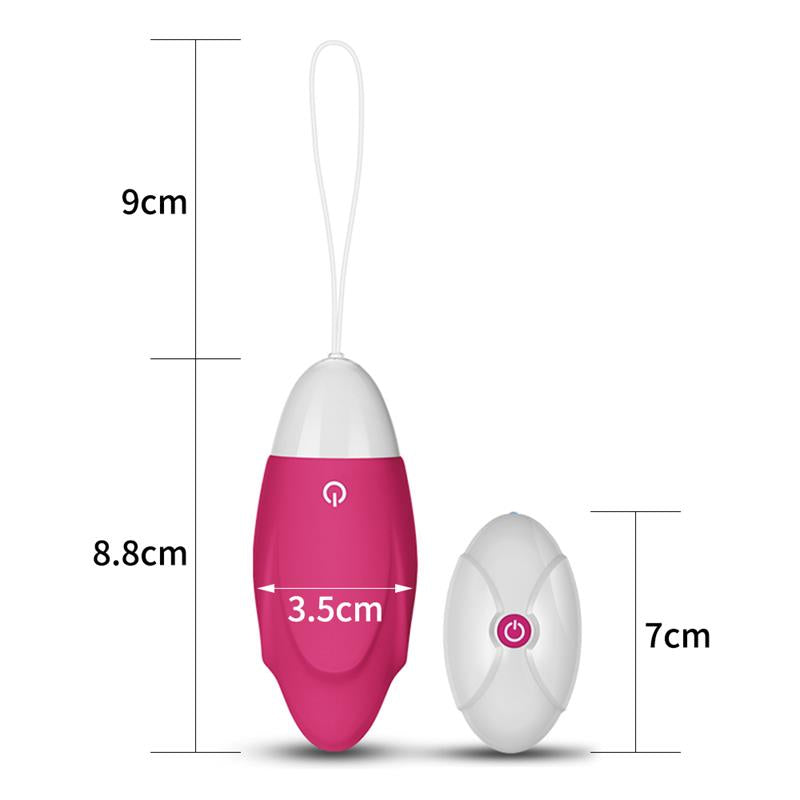 LOVETOY - VIBRATING EGG IJOY REMOTE CONTROL USB PINK