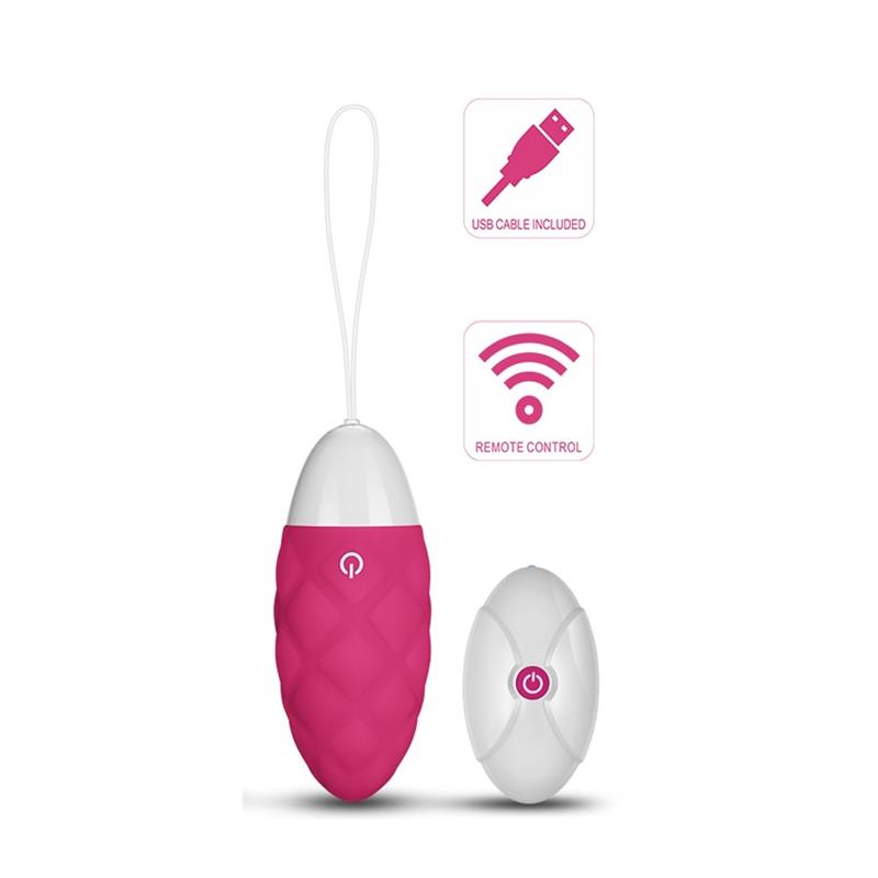 LOVETOY - VIBRATING EGG IJOY REMOTE CONTROL USB PINK