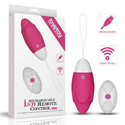 LOVETOY - VIBRATING EGG IJOY REMOTE CONTROL USB PINK