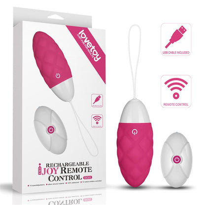 LOVETOY - VIBRATING EGG IJOY REMOTE CONTROL USB PINK